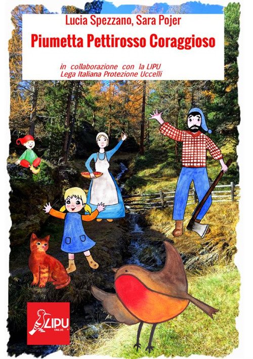 Piumetta pettirosso coraggioso