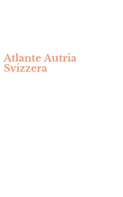 Atlante Autria Svizzera