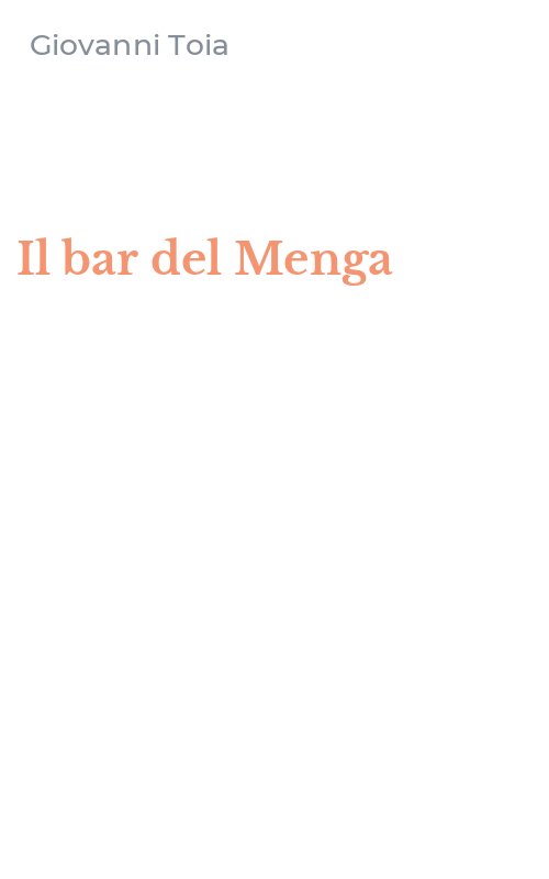Il bar del Menga