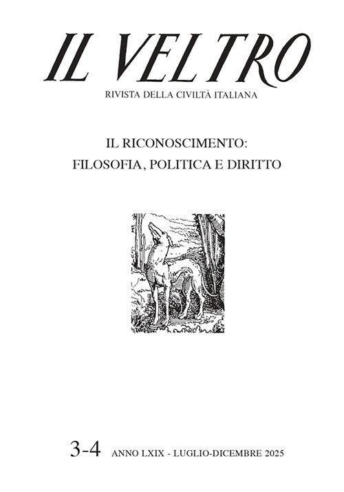 Il Veltro. Rivista della civiltà italiana
