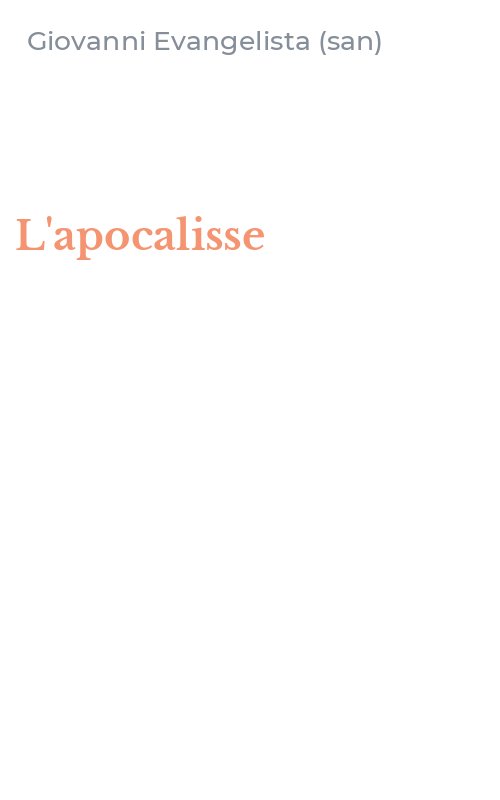L'apocalisse