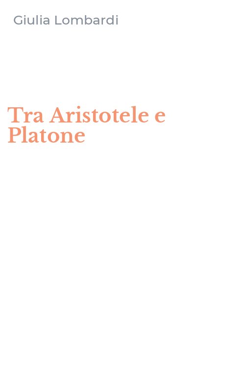 Tra Aristotele e Platone