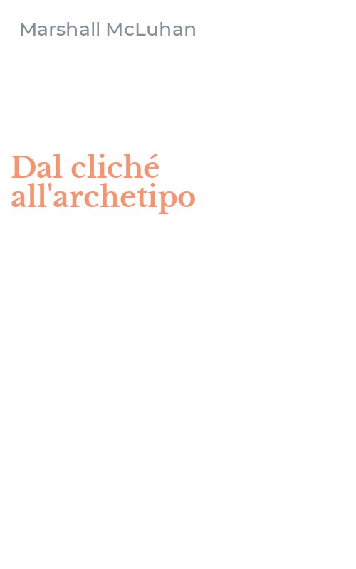 Dal cliché all'archetipo