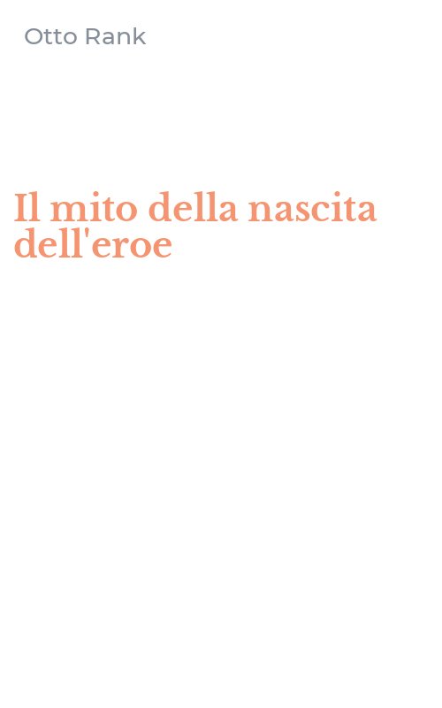 Il mito della nascita dell'eroe