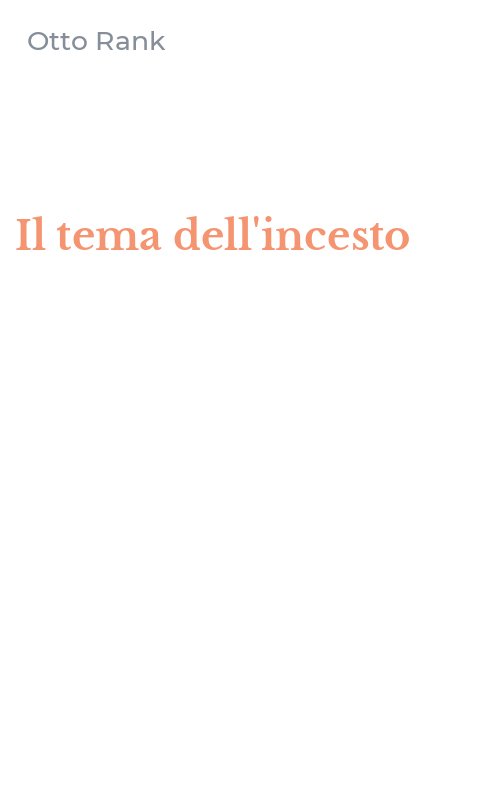 Il tema dell'incesto