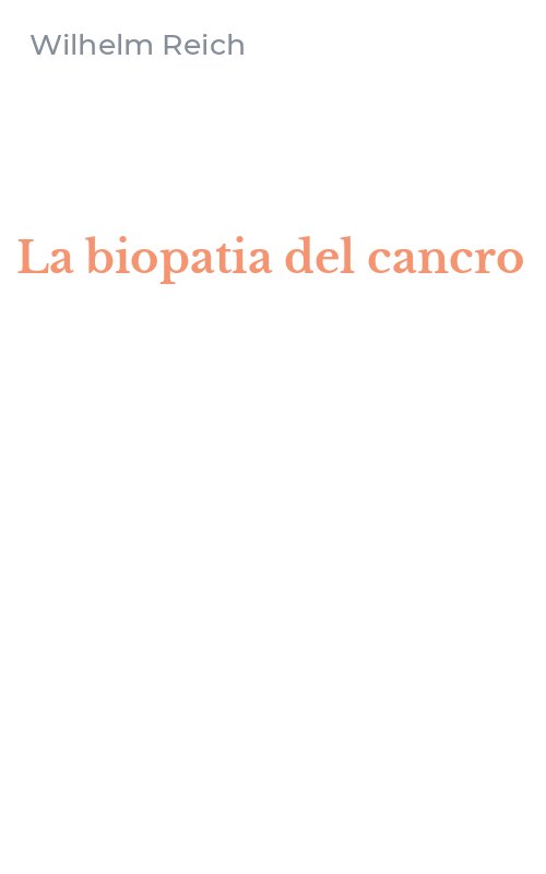 La biopatia del cancro