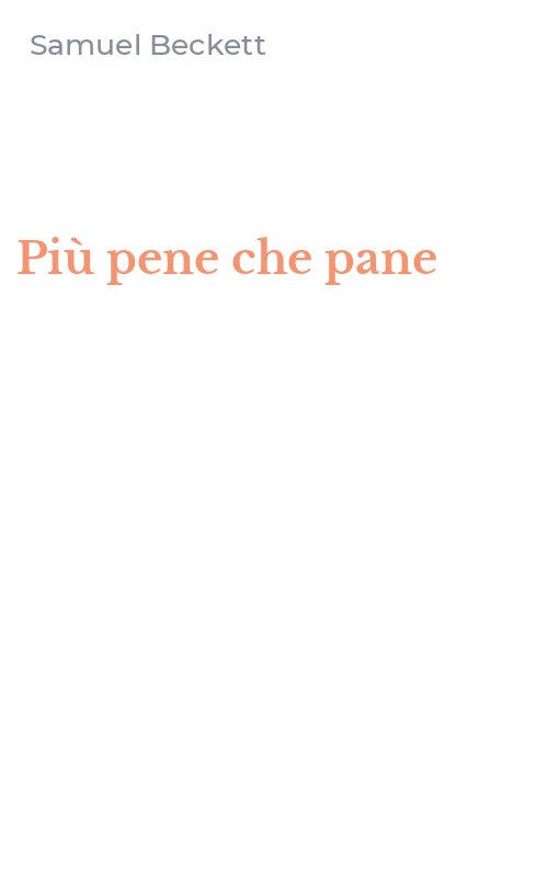 Più pene che pane