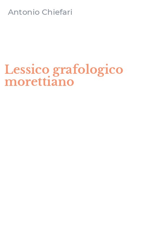 Lessico grafologico morettiano