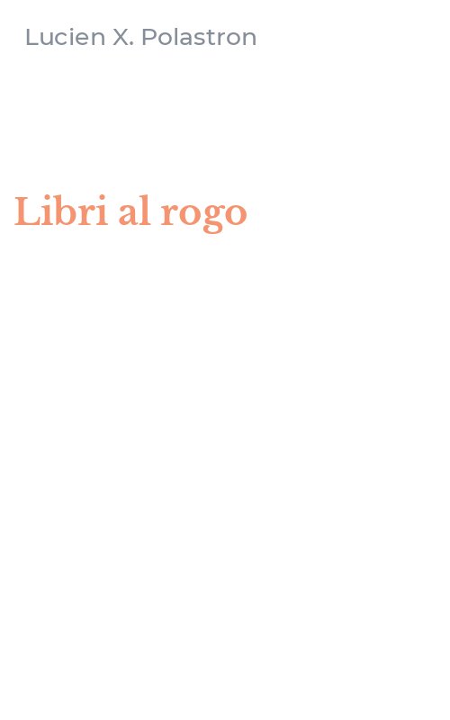 Libri al rogo