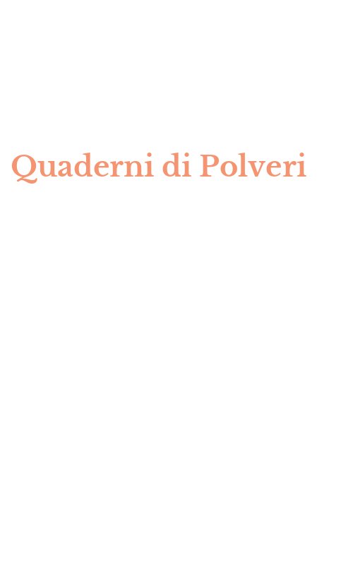 Quaderni di Polveri