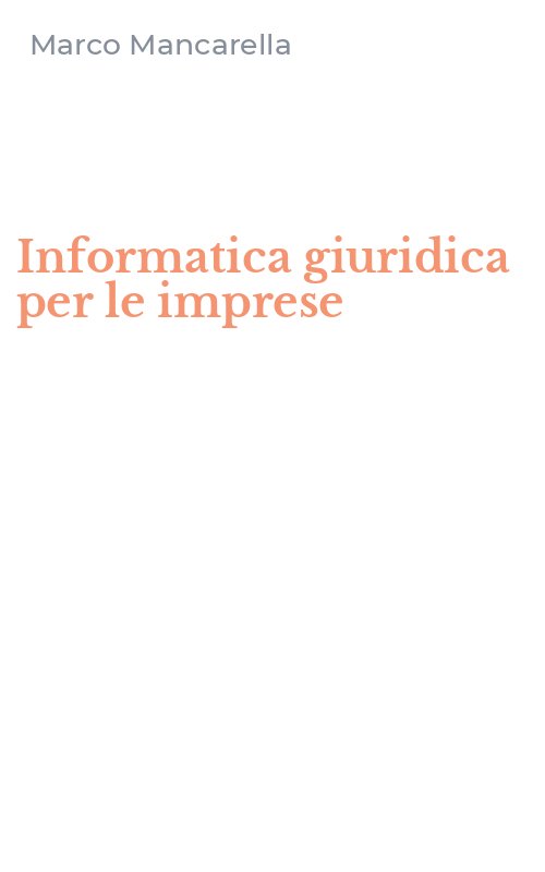 Informatica giuridica per le imprese