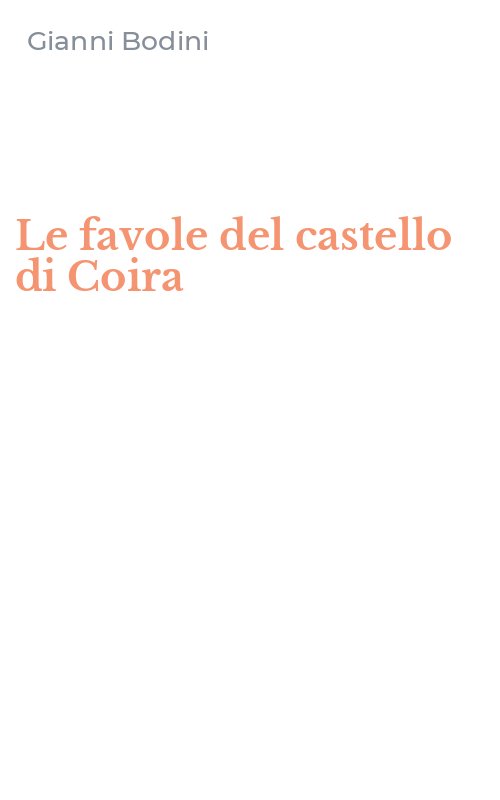 Le favole del castello di Coira