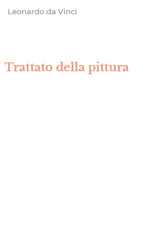 Trattato della pittura