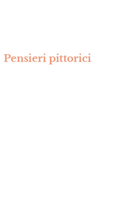 Pensieri pittorici