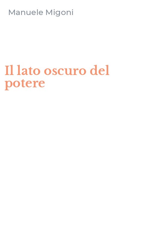 Il lato oscuro del potere