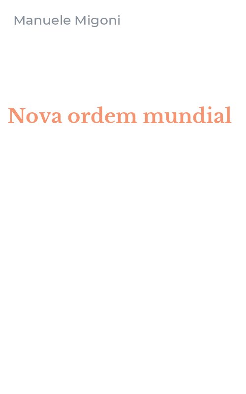 Nova ordem mundial