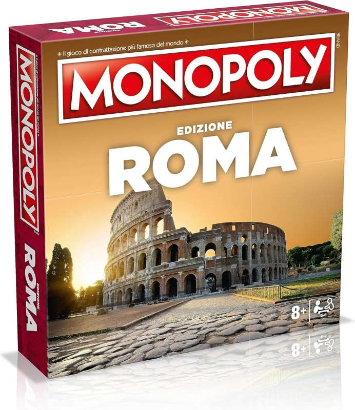 MONOPOLY ROMA GIOCO DA TAVOLO