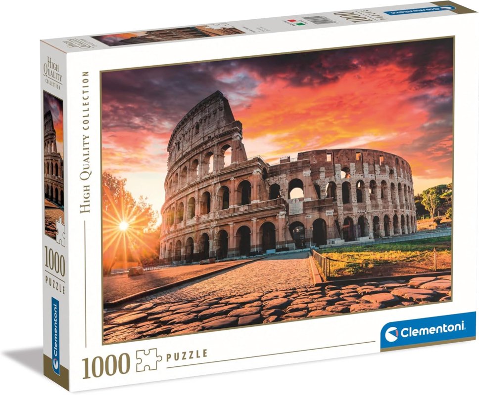 PUZZLE COLOSSEO AL TRAMONTO 1000 pz
