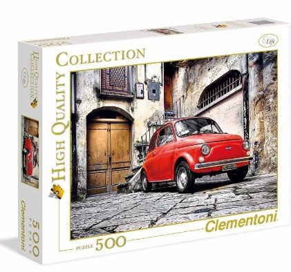 PUZZLE - FIAT 500 A ROMA
