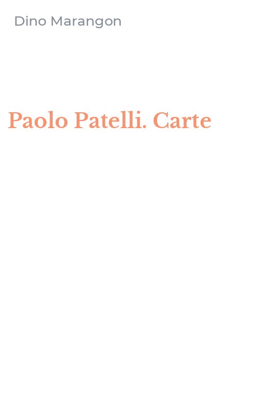 Paolo Patelli. Carte