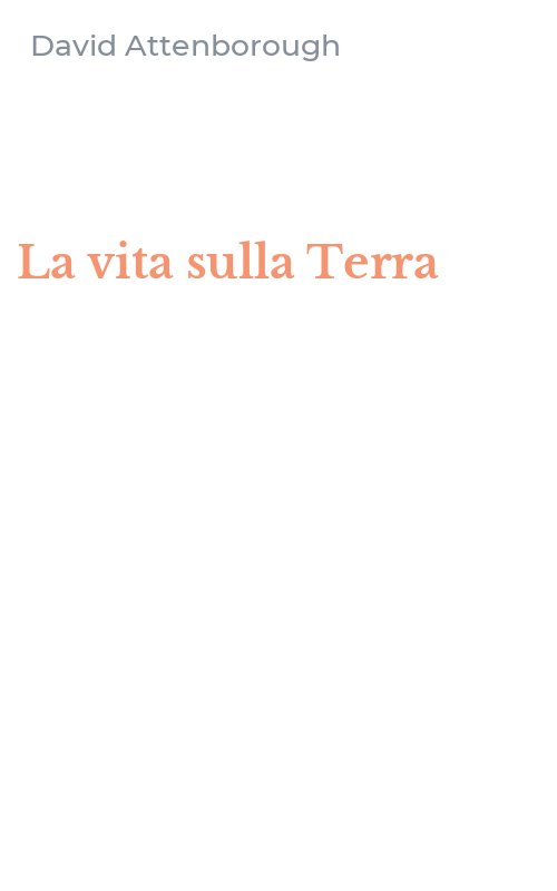 La vita sulla Terra