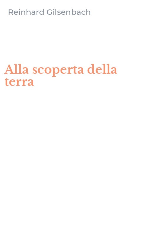 Alla scoperta della terra