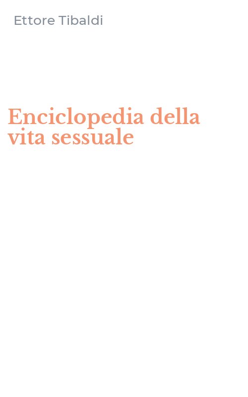 Enciclopedia della vita sessuale