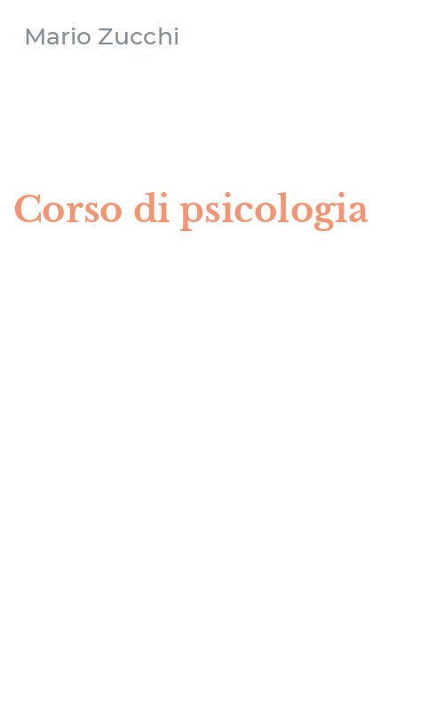 Corso di psicologia