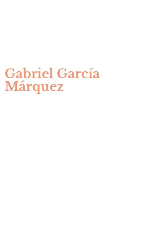Gabriel García Márquez