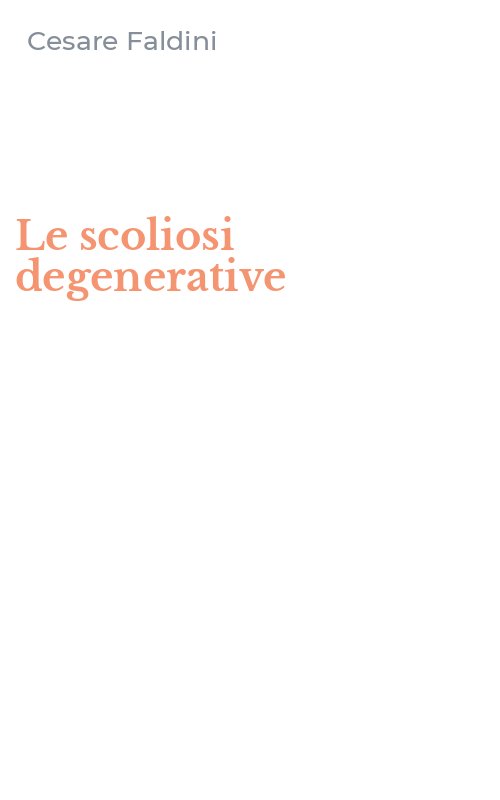 Le scoliosi degenerative