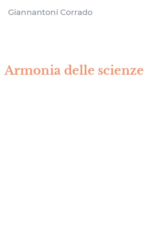 Armonia delle scienze