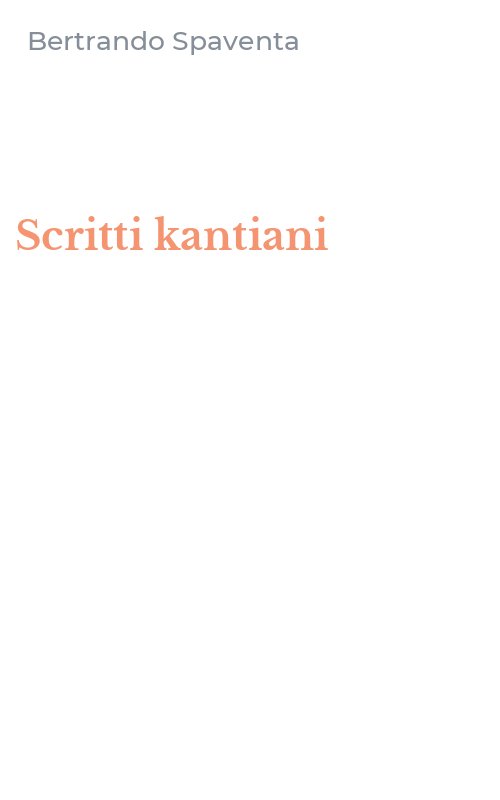 Scritti kantiani