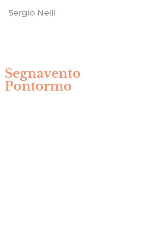Segnavento Pontormo