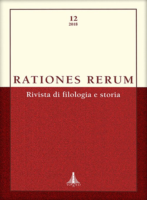 Rationes rerum. Rivista di filologia e storia