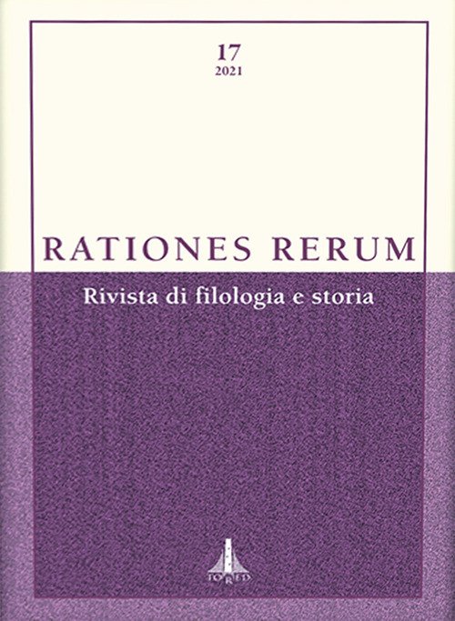 Rationes rerum. Rivista di filologia e storia