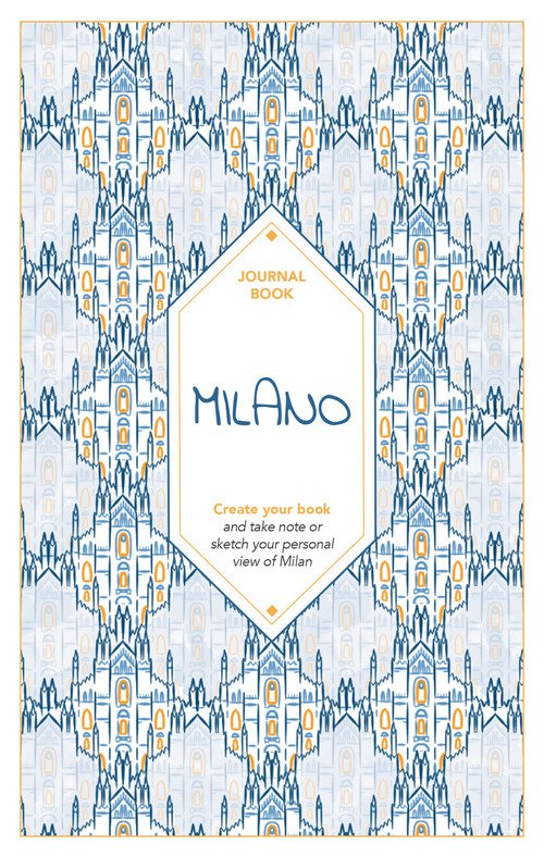 Milano. Journal book. Create your book