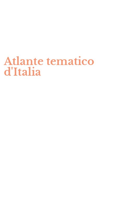 Atlante tematico d'Italia