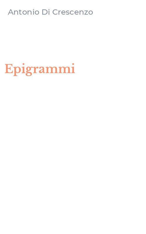 Epigrammi