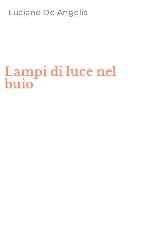 Lampi di luce nel buio