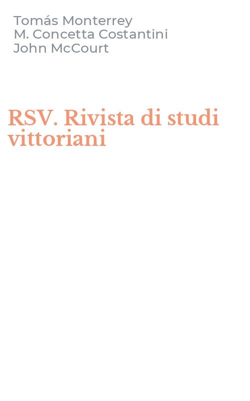 RSV. Rivista di studi vittoriani