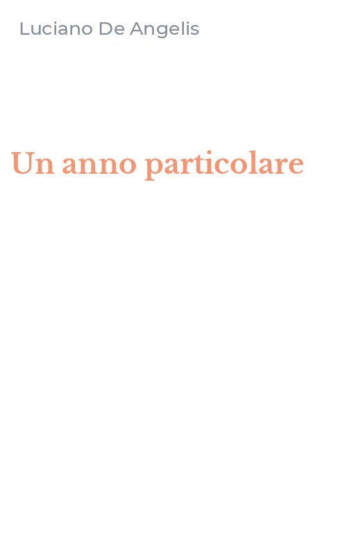Un anno particolare