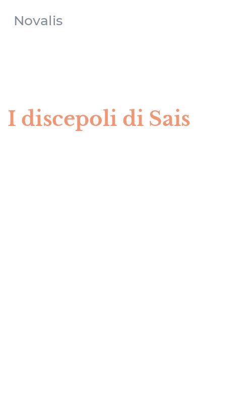 I discepoli di Sais