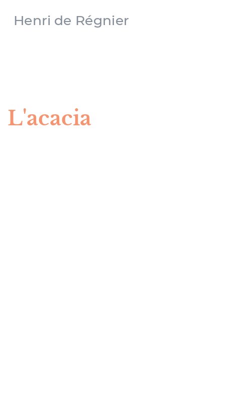L'acacia