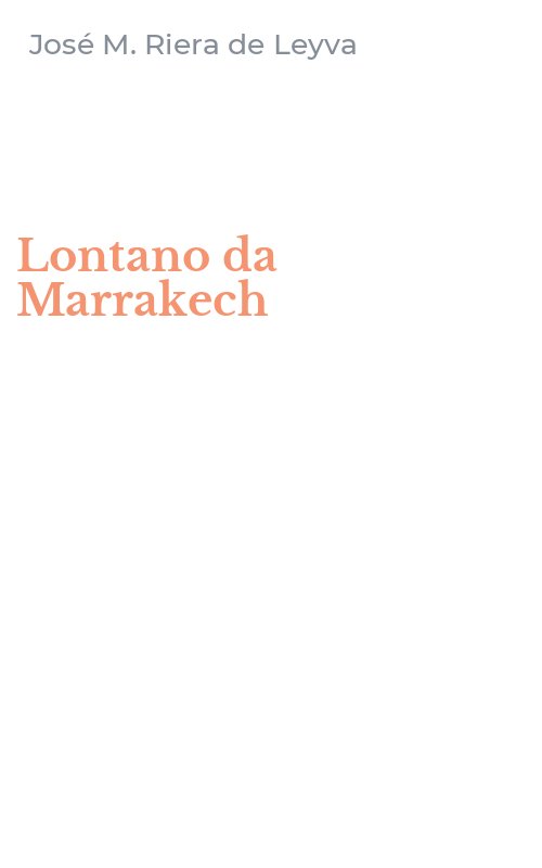 Lontano da Marrakech