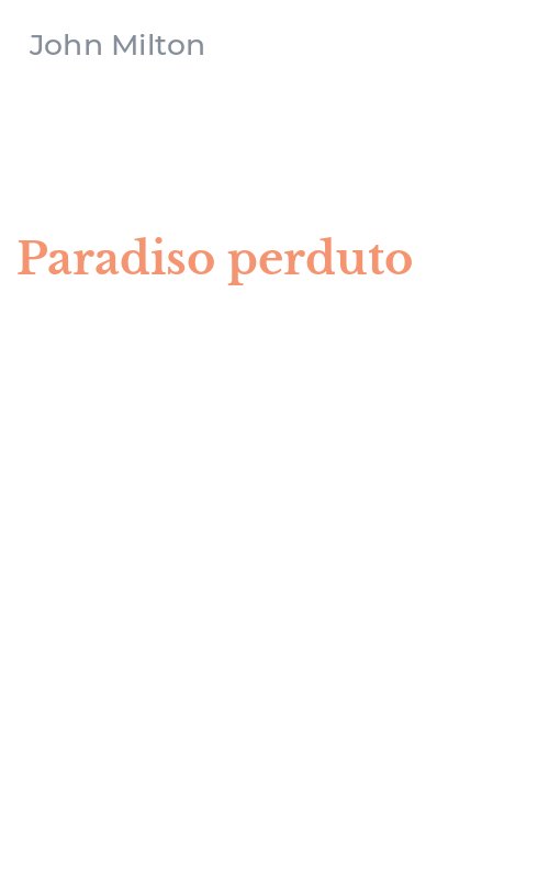 Paradiso perduto