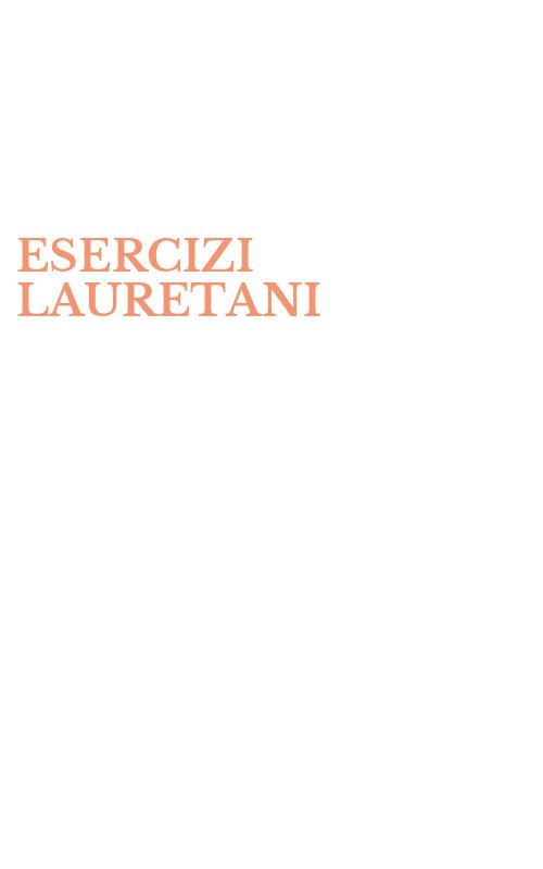 ESERCIZI LAURETANI