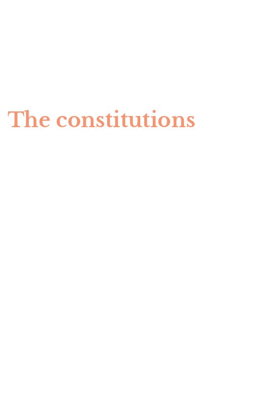The constitutions