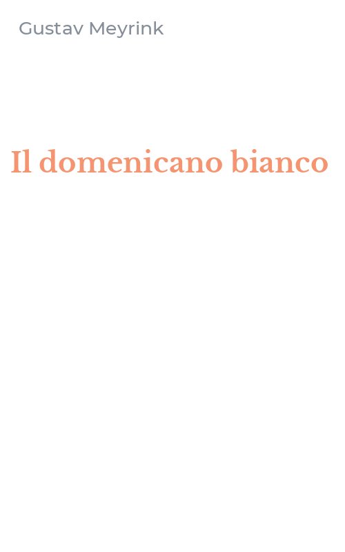 Il domenicano bianco