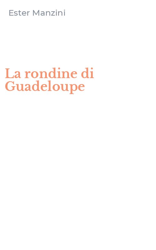La rondine di Guadeloupe