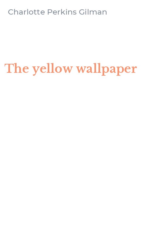 The yellow wallpaper